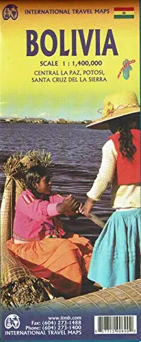 Bolivia Travel Reference Map 6Th Ed.(Waterproof) [Map] Itmb Publishing Ltd 1