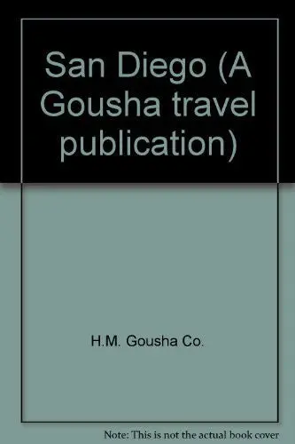 Street Map Of San Diego, Southern Section (A Gousha Travel Publication) [Map] 1