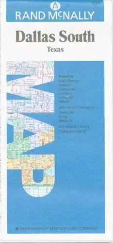 Dallas Street Map H.M. Gousha (Firm) 1