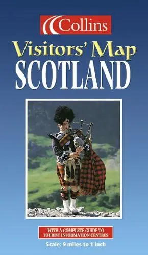 Collins Visitors' Map Scotland Harpercollins 1