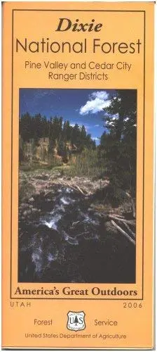 Dixie National Forest Map (Pine Valley & Cedar City Ranger Districts) - Waterproof 1