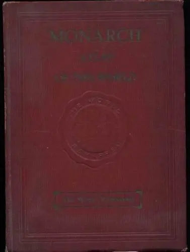 Monarch Atlas Of The World The World Remapped [Hardcover] Illustrated By Color And B & W Illus And Photos And Lloyd Edwin Smith 1
