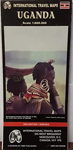 Uganda Traveller's Map (English, German And French Edition) [Map] 1