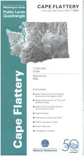 Map: Cape Flattery - Surface Management [Paperback] Wa Dnr 1