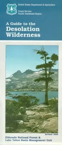 Desolation Wilderness Map - Waterproof 1