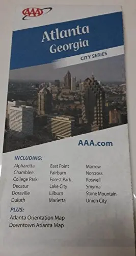 Aaa Atlanta Georgia City Series Map (City Series) [Unknown Binding] Unknown Author 1