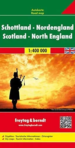 Scotland/North England (Road Maps) By Freytag-Berndt Und Artaria (2005-04-01) [Map] 1