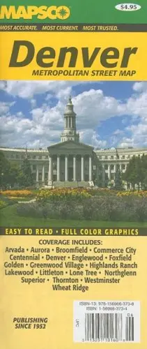 Mapsco Denver Metropolitan Street Map 1
