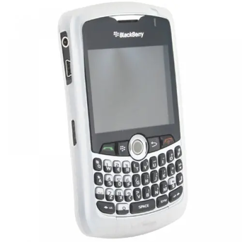 Tech Headquarters Silicone Case For Blackberry Curve - Clear/Red - 2 Pack 1
