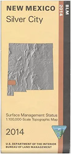 Map: Silver City - Surface Management [Paperback] Blm 1