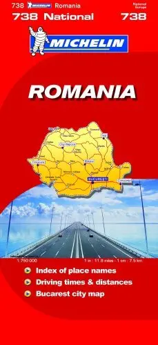 Romania (Michelin National Maps) Michelin 1