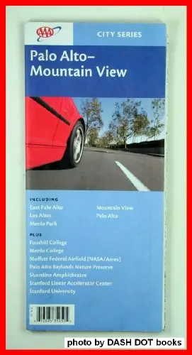 Palo Alto-Mountain View [Paperback] California State Automobile Association 1
