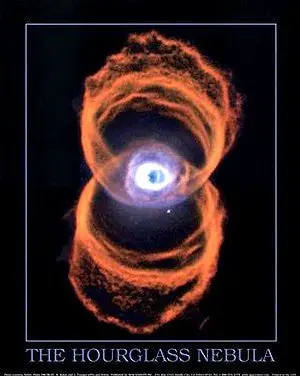 Hourglass Nebula Poster Gloss Laminated [Wall Chart] R. Sahai And J. Trauger 1