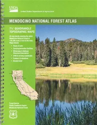 Mendocino National Forest Atlas [Spiral-Bound] National Forest Service Pacific Southwest Region 1