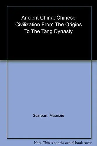 Ancient China By M. Scarpari (Hardcover) [Hardcover] Maurio Scarpari 1