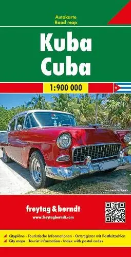 Cuba, Road Map 1:900,000 [Map] Freytag & Berndt 1