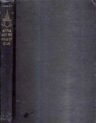 1944 Anna & King Of Siam Thailand King & I Basis Illustrated Map Bangkok [Hardcover] Margaret Landon 1