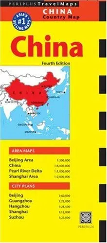 China Travel Map 4Th Edition Periplus Editors 1