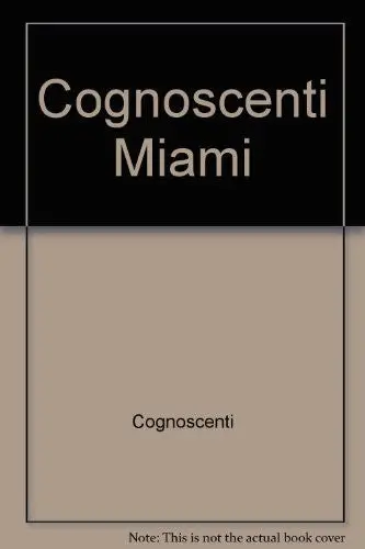 Cognoscenti Miami Michelin Travel Publications 1