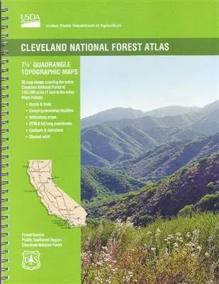 Cleveland National Forest Atlas [Spiral-Bound] National Forest Service Pacific Southwest Region 1