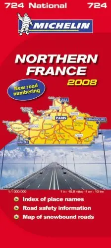 Northern France 2008 (Michelin National Maps) [Map] Michelin 1
