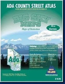 Big Sky Maps 152027 Ada County44; Id Street Atlas 1