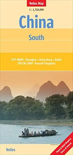 China: South; Nelles Map (English, French And Chinese Edition) (English, French, German And Chinese Edition) [Map] Nelles Verlag 1