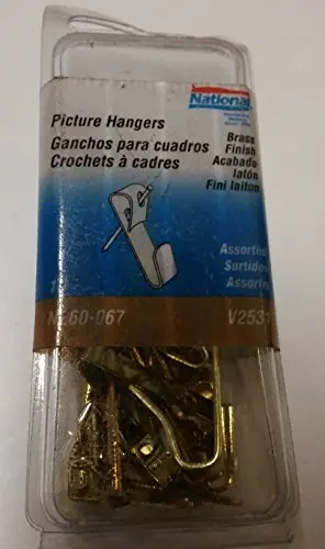 V2531 Assorted Picture Hangers Qty/Pk:10 Load Limit:Assorted 1