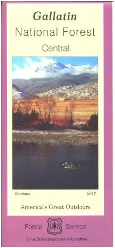 Map: Gallatin National Forest-Central [Paperback] Forest Service 1