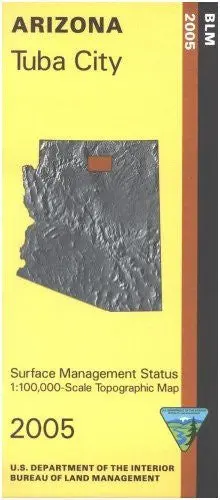 Map: Tuba City [Paperback] Blm 1