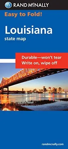 Rand Mcnally Easy To Fold: Louisiana (Laminated) (Rand Mcnally Easyfinder) By Rand Mcnally (2010-12-31) [Map] 1