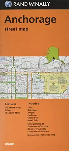 Rand Mcnally Folded Map: Anchorage Street Map [Map] Rand Mcnally 1
