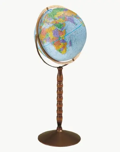 Treasury 12-Inch Diameter Floor Globe 1