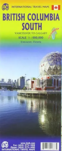 British Columbia South Travel Reference Map 1:800,000 [Map] Itmb Publishing Ltd 1
