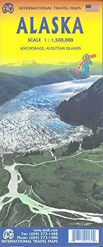 Alaska Travel Reference(Waterproof) 1:1,500,000 [Map] Itmb Publishing Ltd 1