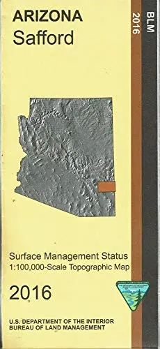 Safford Surface Management Status 1:100,000-Scale Topographic Map [Map] Bureau Of Land Management National Operations Center 1