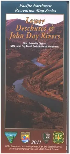 Map: Lower Deschutes River/ John Day River [Paperback] Blm- Prineville District 1