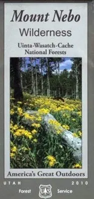 Mount Nebo Wilderness Map, Uinta-Wasatch-Cache National Forests [Map] 1