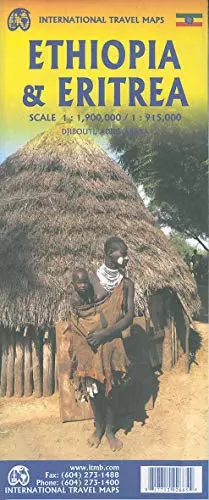 Ethiopia 1 : 2 000 000 & Eritrea 1 : 900 000 [Map] Itmb Publishing Ltd 1
