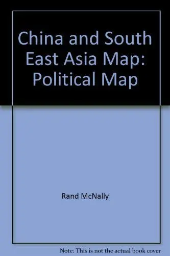 China And South East Asia Map: Political Map Rand Mcnally 1