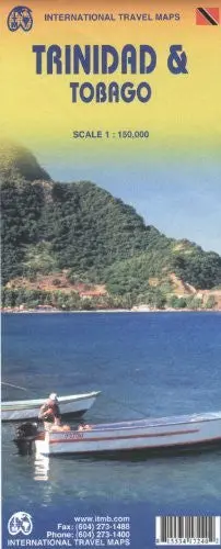 Trinidad & Tobago 1:150,000 Travel Map 1