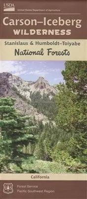 Carson-Iceberg Wilderness, Stanislaus & Humboldt-Toiyabe National Forests, California [Map] National Forest Service 1
