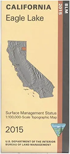 Map: Eagle Lake - Surface Management [Paperback] Blm 1