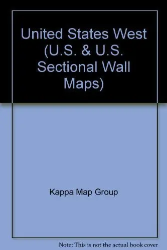 United States West (U.S. & U.S. Sectional Wall Maps) Kappa Map Group 1