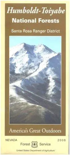 Map: Humboldt Natl Forest Santa Rosa [Paperback] Forest Service 1