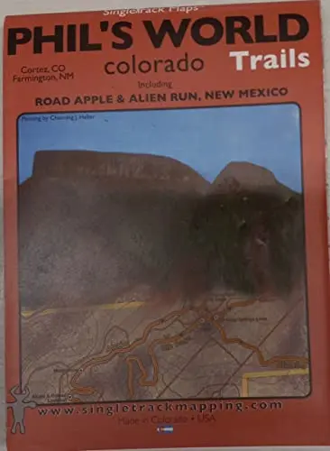 Phil's World Colorado Trails - Road Apple And Alien Run New Mexico [Map] Staff 1