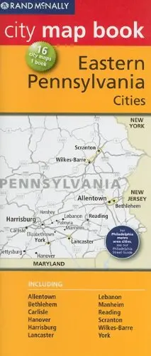 Champion Map Eastern Pennsylvania Cities Rand Mcnally And Company 1