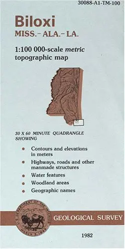 Biloxi, Mississippi-Alabama-Louisiana (30 X 60 Minute Quadrangle) (30 X 60 Minute Quadrangle) [Map] United States Department Of The Interior Geological Survey 1