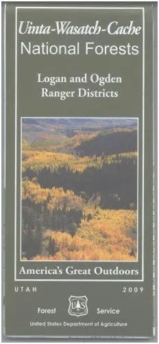 Map: Uinta-Wasatch-Cache Nf: Logan Ogden [Paperback] Forest Service 1