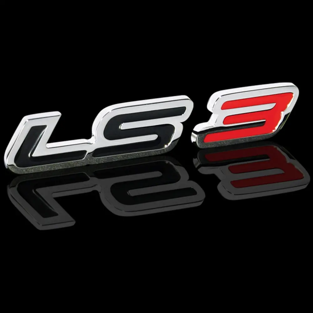 Camaro Billet Chrome Ls Badge 1